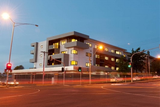 Modern social and affordable housing development